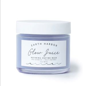 NWT EARTH HARBOR NATURALS GLOW JUICE Refining Enzyme Mask 2 oz (full size)